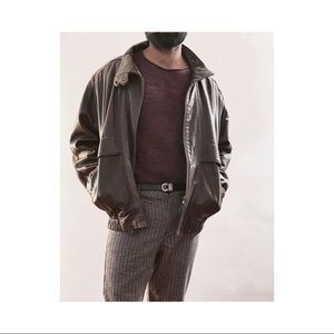 Rare Vintage Handmade Leather Jacket
